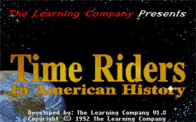 Time Riders in American History - Screenshot - Game Title Image