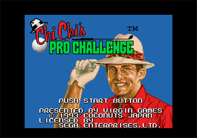 Chi Chi's Pro Challenge Golf - Screenshot - Game Title Image