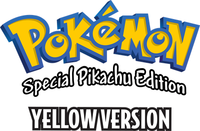 Pokémon Yellow Version: Special Pikachu Edition - Clear Logo Image