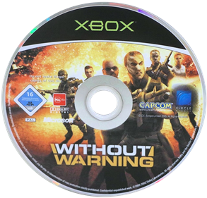 Without Warning - Disc Image