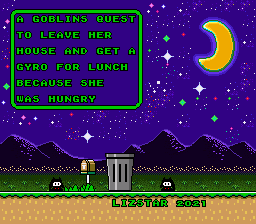 A Goblin's Quest to Leave Her House and Get a Gyro for Lunch