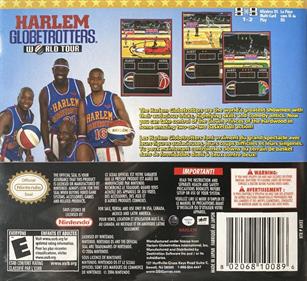 Harlem Globetrotters: World Tour - Box - Back Image