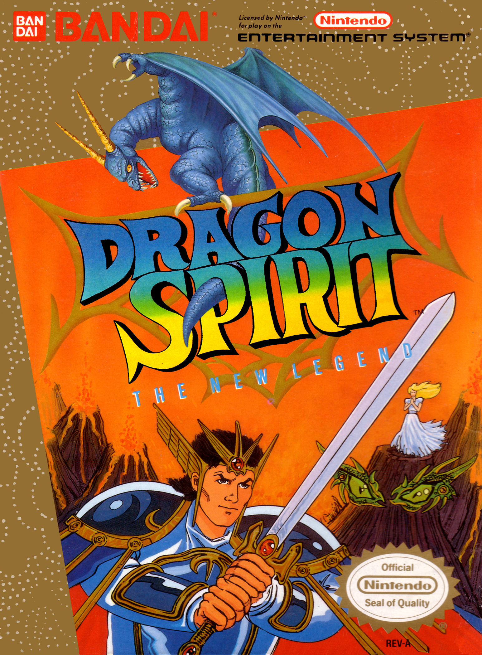 Dragon Spirit: The New Legend Details - LaunchBox Games Database