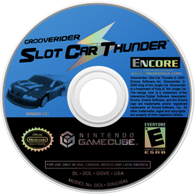Grooverider: Slot Car Thunder - Disc Image