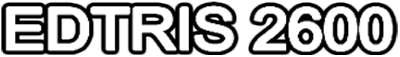 Edtris 2600 - Clear Logo Image