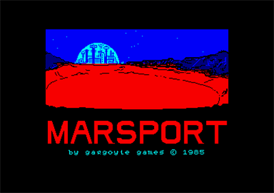 Marsport  - Screenshot - Game Title Image