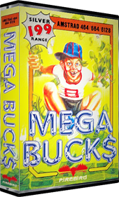 Mega Bucks  - Box - 3D Image