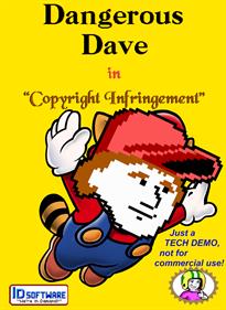 Dangerous Dave in "Copyright Infringement" - Fanart - Box - Front Image