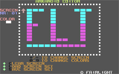 Arkanoid II (FLT) - Screenshot - Game Select Image