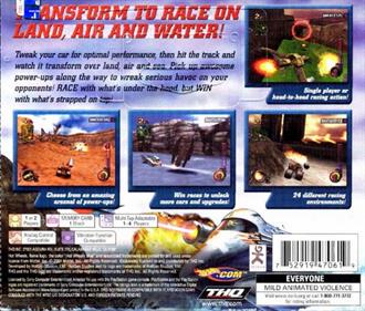 Hot Wheels: Extreme Racing - Box - Back Image