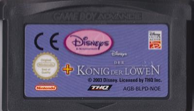 2 Games In 1: Disney Princess + Disney's The Lion King - Cart - Front Image