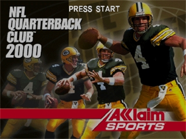 NFL Quarterback Club 2000 - Screenshot - Game Title Image