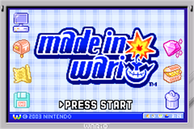 WarioWare, Inc.: Mega Microgame$! - Screenshot - Game Title Image