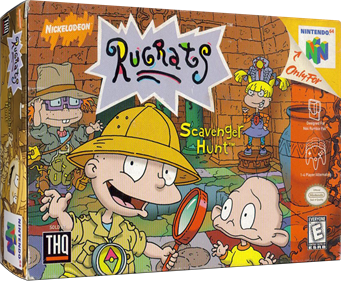 Rugrats: Scavenger Hunt - Box - 3D Image