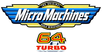 Micro Machines 64 Turbo - Clear Logo Image