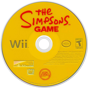 The Simpsons Game - Disc Image