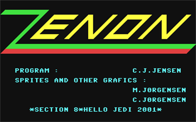 Zenon - Screenshot - Game Title Image