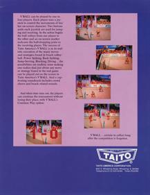 U.S. Championship V'Ball - Advertisement Flyer - Back Image