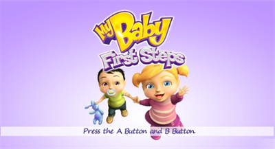 My Baby: First Steps - Screenshot - Game Title Image