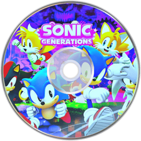 Sonic Generations - Fanart - Disc Image