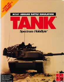 Tank: The M1A1 Abrams Battle Tank Simulation - Box - Front Image