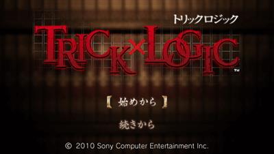 Trick x Logic: Season 2 - Screenshot - Game Title Image