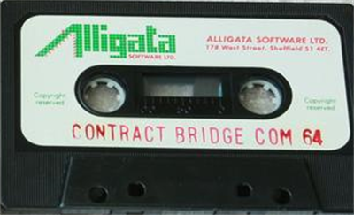 Contract Bridge (Alligata Software) - Cart - Front Image