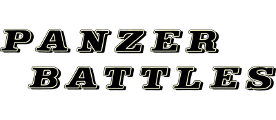 Panzer Battles - Clear Logo Image