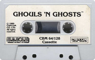 Ghouls 'n' Ghosts - Cart - Front Image