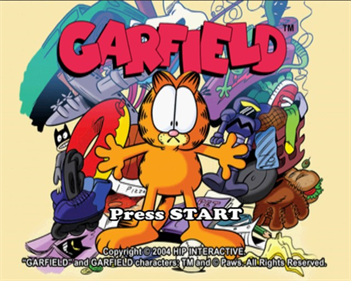 Garfield - Screenshot - Game Title Image