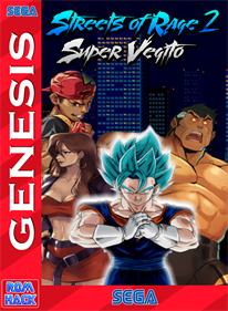 Streets of Rage 2: Super Vegito - Fanart - Box - Front Image