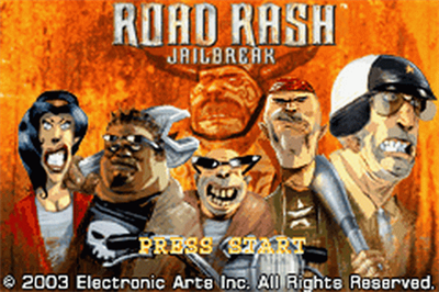 Road Rash: Jailbreak - Screenshot - Game Title Image