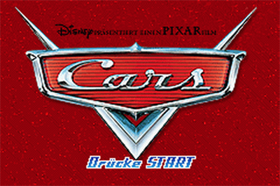 Cars - Screenshot - Game Title Image