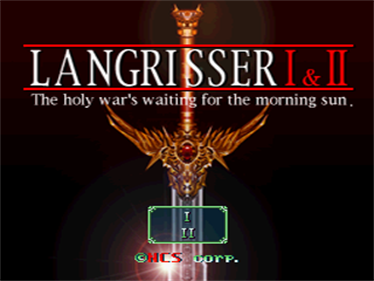 Langrisser I & II - Screenshot - Game Title Image