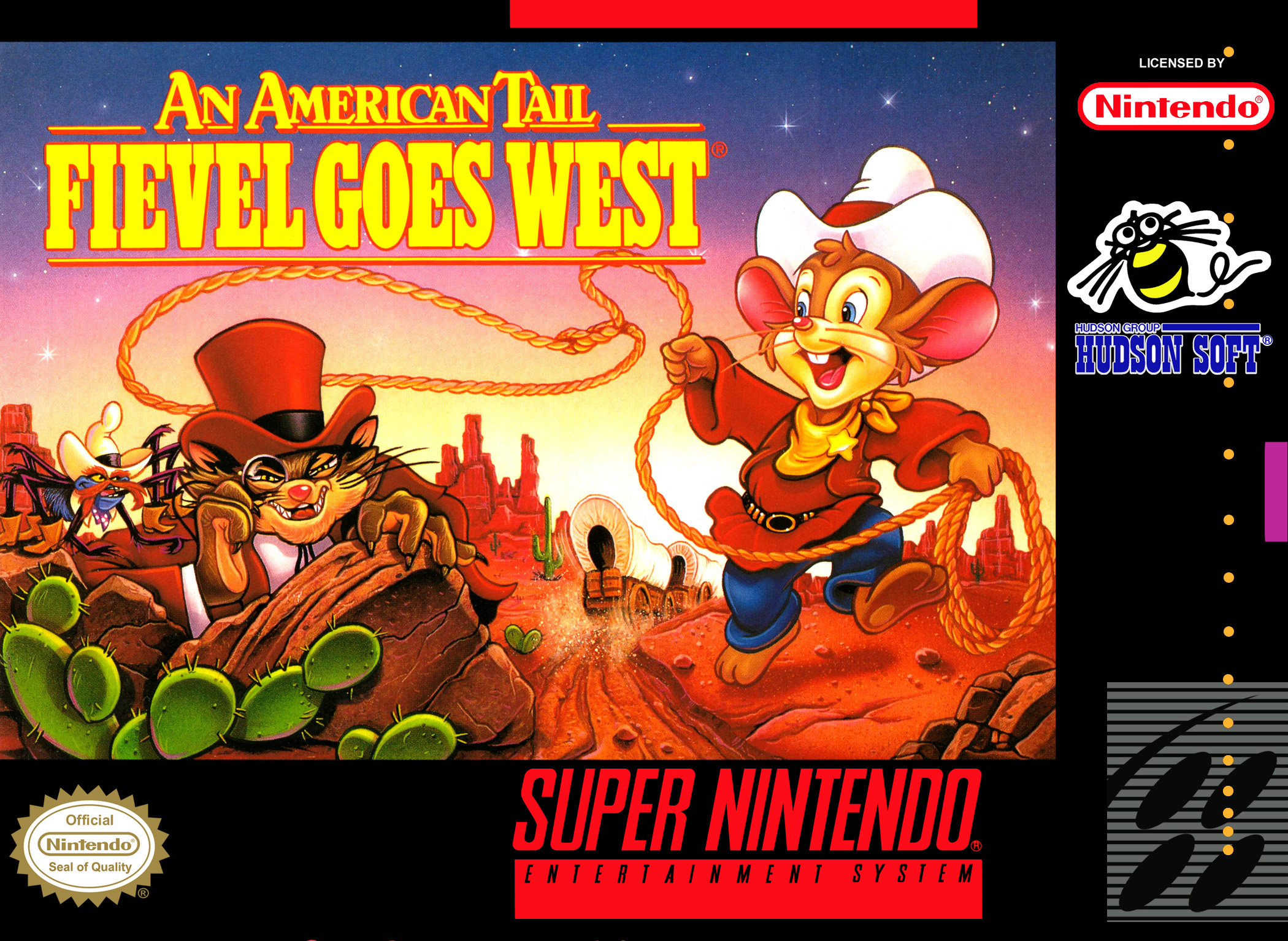 An American Tail Fievel Goes West Logo