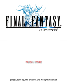 Final Fantasy - Screenshot - Game Title Image