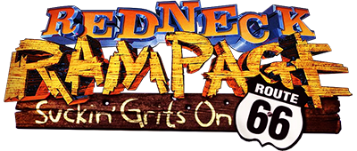 Redneck Rampage: Suckin' Grits on Route 66 - Clear Logo Image