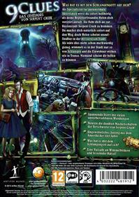 9 Clues: The Secret of Serpent Creek - Box - Back Image