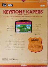 Keystone Kapers - Box - Back Image