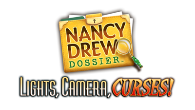 Nancy Drew Dossier: Lights, Camera, Curses! - Clear Logo Image