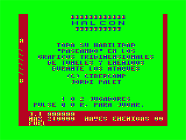 Halcon - Screenshot - Game Title Image