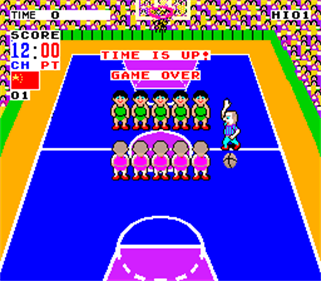 Fighting Basketball - Screenshot - Game Over Image