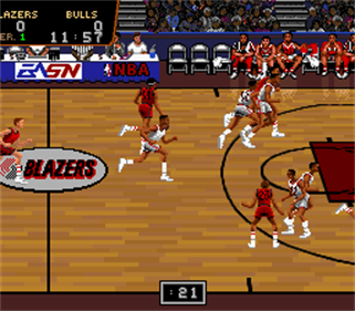 Bulls Vs Blazers and the NBA Playoffs - Screenshot - Gameplay Image