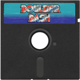 Boulder Dash - Fanart - Disc Image