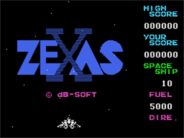 Zexas Limited - Screenshot - Game Title Image