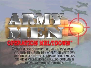 Army Men: World War - Screenshot - Game Title Image