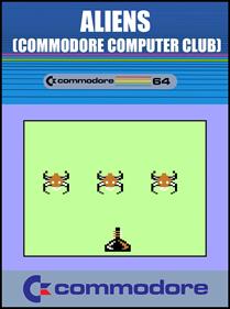 Aliens (Commodore Computer Club) - Fanart - Box - Front Image