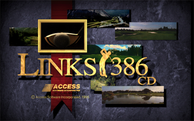 Links 386 CD - Screenshot - Game Title Image