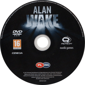 Alan Wake - Disc Image