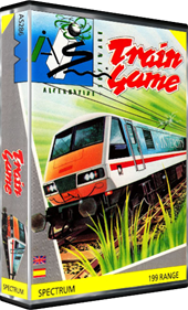 The Train Game - Box - 3D Image